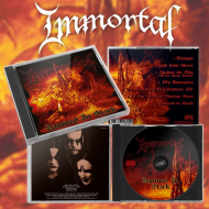 IMMORTAL Damned in Black (Alternative Artwork) [CD]